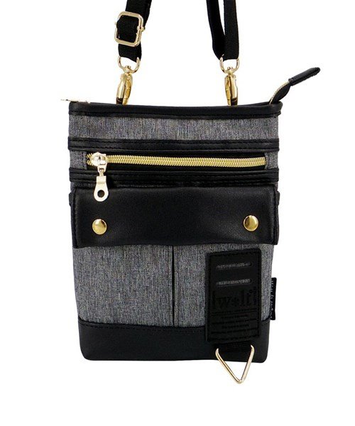 ミニショルダーバッグ レディース W Lt ウォルト 3way 斜めがけ シザーケース シザーバッグ 小さめ ミニ ショルダーバッグ ウエスト ウエストポーチ ビークローバー lover Magaseek