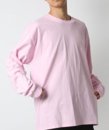 MARUKAWA(マルカワ)/【GILDAN】【WEB限定】ギルダン 無地 長袖Tシャツ ロンＴ/ピンク