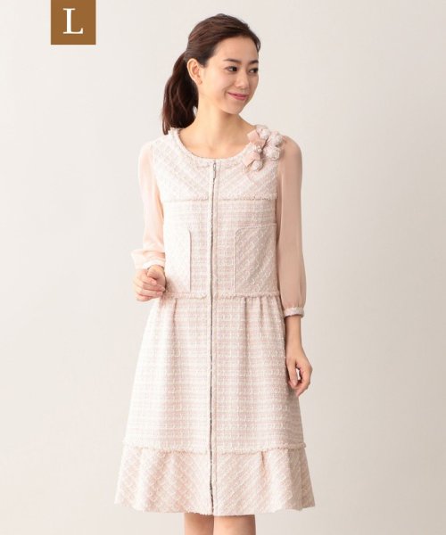 セール】【L】ファンシーツイードワンピース(501929253) | トゥービー  