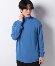 BENETTON (mens)(ベネトン（メンズ）)/ラムタートルネックニット・セーター/ブルー