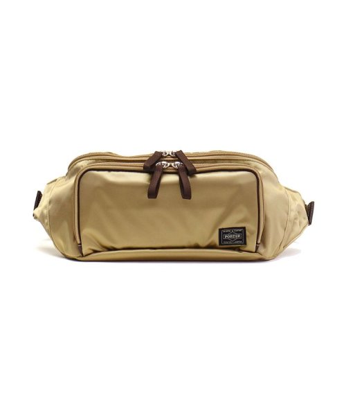 PORTER(ポーター)/ポーター プラン ウエストバッグ 728－08711 ボディバッグ 吉田カバン PORTER PLAN WAIST BAG 斜めがけ/ベージュ