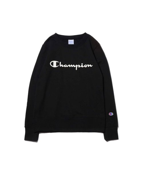 CHAMPION(チャンピオン)/チャンピオン クルーネック スウェットシャツ/ブラック