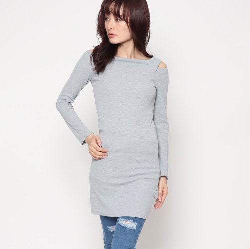 肩だしスリムワンピース スタイルブロック レディース Styleblock Magaseek