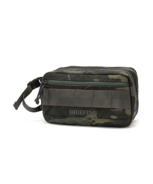 BRIEFING(ブリーフィング)/【日本正規品】 ブリーフィング ゴルフ ポーチ BRIEFING GOLF TURF DOUBLE ZIP POUCH 1000D BRG231G44/ブラック