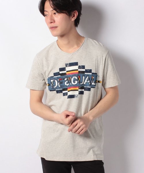 Desigual(デシグアル)/Tシャツショート袖/ホワイト系