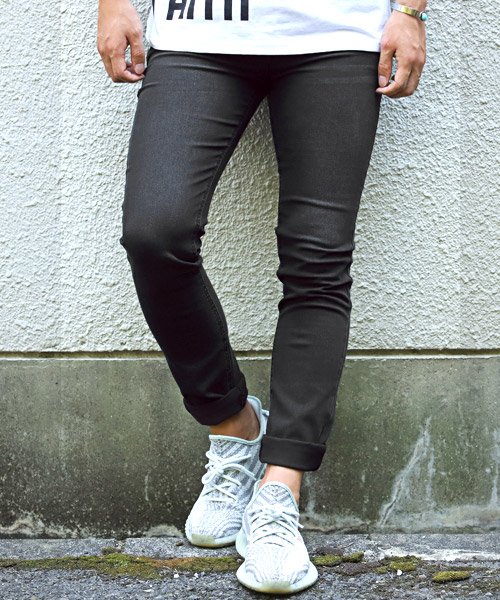 セール スペシャルストレッチスキニーデニムパンツ スキニー デニム メンズ ジーンズ ラグスタイル Luxstyle Magaseek