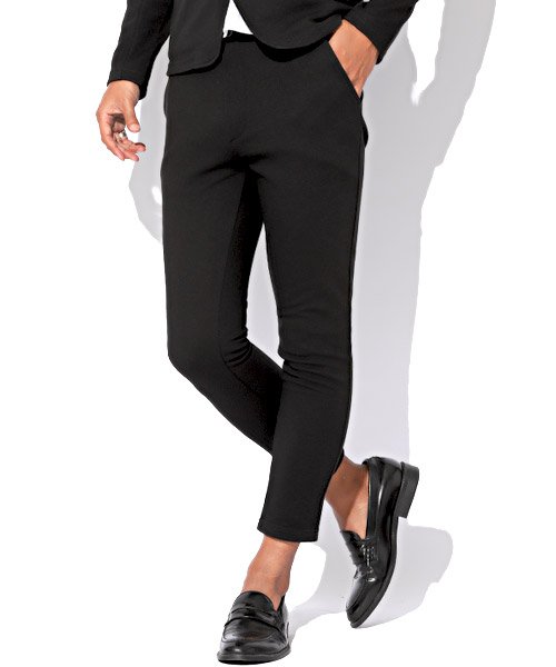 セール 15 Off アンクルパンツ メンズ スラックス カルゼ ストレッチ 無地 Bitter ビター系 カルゼテーパードアンクルパンツ ジャケット別売り パンツ アンクル 丈 ラグスタイル Luxstyle Magaseek