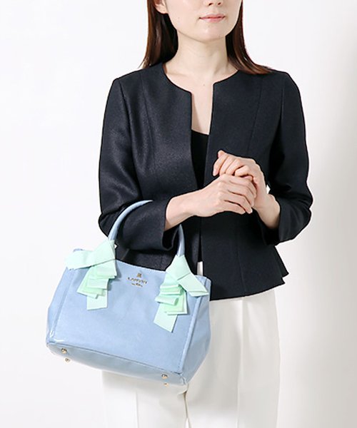 LANVIN en Bleu(BAG)(ランバンオンブルー（バッグ）)/オルセー 2wayショルダーバッグ/ライトブルー