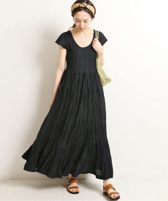 Mariha 草原の虹のドレス ショートスリーブ イエナ Iena Magaseek