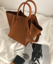 marjour(マージュール)/SHOULDER TOTE BAG/キャメル