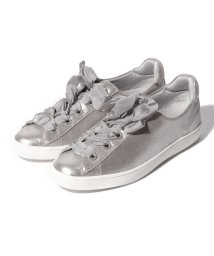 LANVINCOLLECTION(SHOES)(ランバンコレクション（シューズ）)/リボンローカットスニーカー/シルバー