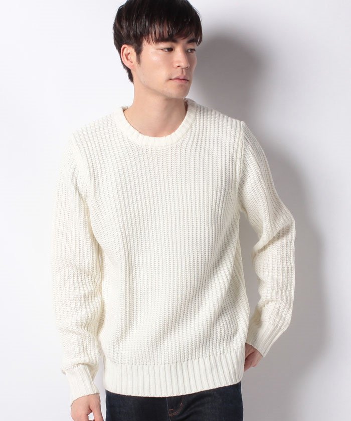セール セーター 畦 編み クルーネック 501422624 マルカワ Marukawa Magaseek