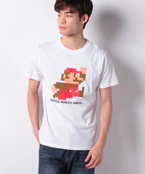 スーパーマリオ ドット 半袖tシャツ マルカワ Marukawa Magaseek