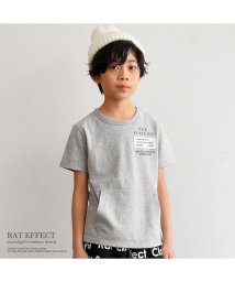 RAT EFFECT(ラット エフェクト)/モッズTシャツ/杢グレー