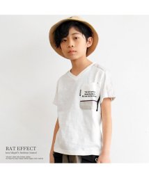RAT EFFECT(ラット エフェクト)/切替ポケットTシャツ/オフホワイト