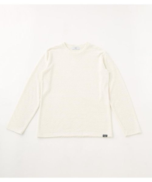 AZUL by moussy(アズールバイマウジー)/BIG PILE LONG SLEEVE/WHT