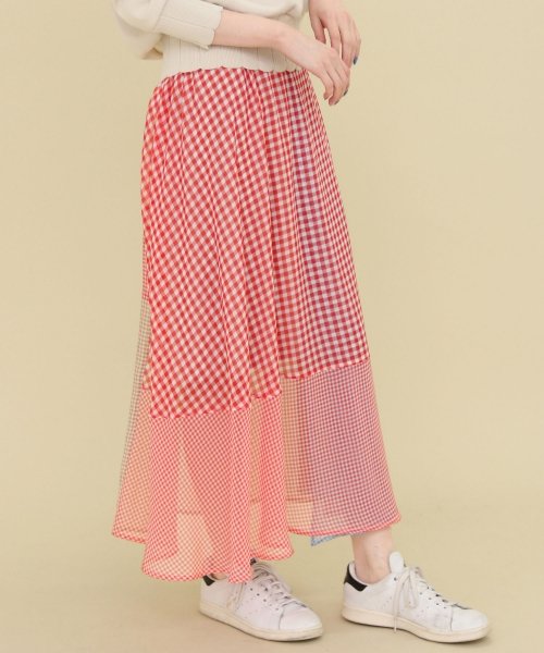 セール セットアップ対応商品 Kbf クレイジーパターンギンガムスカート アーバンリサーチ アウトレット Urban Research Outlet Magaseek