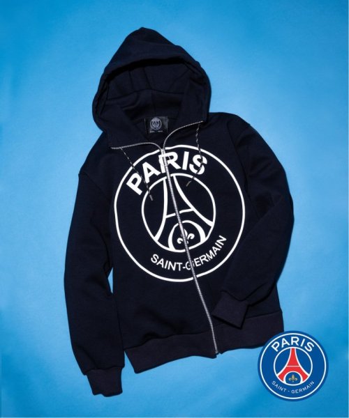 Paris Saint Germain Tokyo パリサンジェルマン Front Big Logo Zip Hoody エディフィス Edifice Magaseek