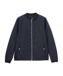 MAC HOUSE(men)(マックハウス（メンズ）)/MOSSIMO ストレッチリブブルゾン 9140－4617/ネイビー