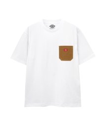 MAC HOUSE(men)(マックハウス（メンズ）)/Dickies ディッキーズ ポケット付きビッグTシャツ 9274－0738/ホワイト