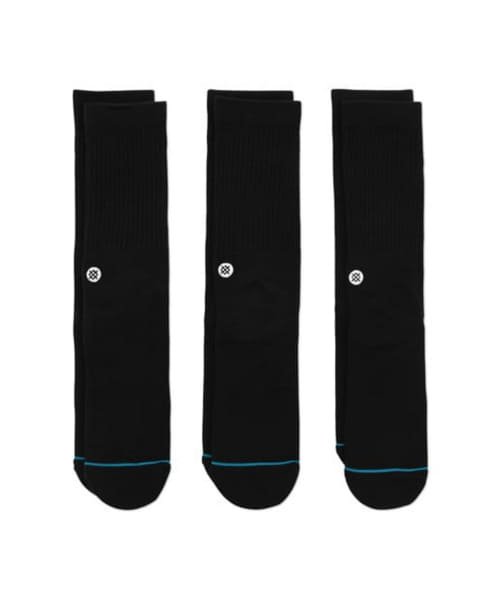 URBAN RESEARCH Sonny Label(アーバンリサーチサニーレーベル)/STANCE SOCKS　ICON 3 PACK/BLACK