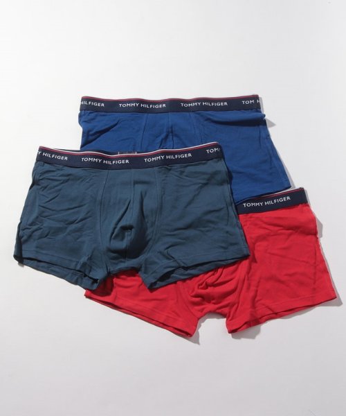 TOMMY HILFIGER(トミーヒルフィガー)/【WEB限定】3‐PACK　COTTON　STRETCH　TRUNKS/マルチ3