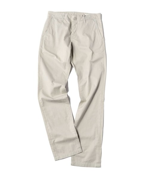 SHIPS MEN(シップス　メン)/GROWN&SEWN: Independent Slim Pant － Feather Twill/グレー