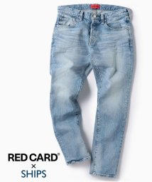 SHIPS MEN(シップス　メン)/【WEB限定/SHIPS別注】RED CARD: 別注 ジャストレングス ストレッチ スリムテーパードデニム≪RHYTHM≫/ブルー