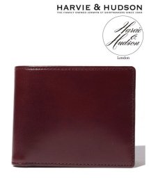 MARUKAWA(マルカワ)/【至極の逸品】【magaseek/d fashion限定】【Harvie and Hudson】ウェブ限定イタリアンレザー 二つ折り財布/ブラウン