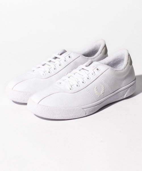 FRED PERRY(フレッドペリー)/【FRED PERRY】FRED PERRY B1 FP TENNIS SHOE CANVAS B1 WHITE/WHITE