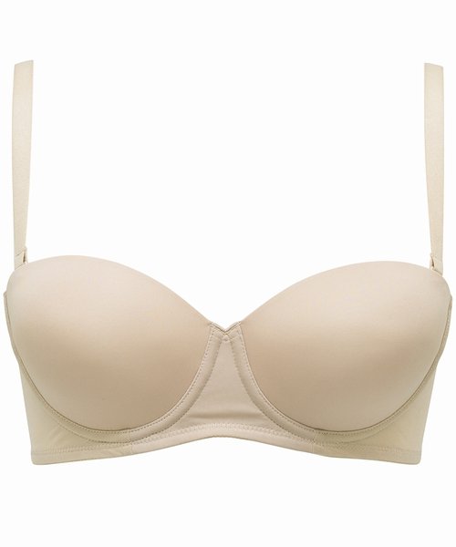 ストラップレス モールド 1 2カップ バックヘムタイプ ワイヤーブラ A C ルシアン Lecien Magaseek ストラップレス モールド 1 2カップ バックヘムタイプ ワイヤーブラ A C ルシアン Lecien Magaseek
