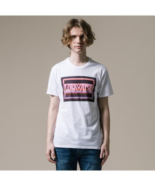 Levi's(リーバイス)/グラフィックTシャツ HM PHOTO 2 WHITE/NEUTRALS