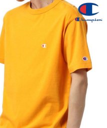 MARUKAWA(マルカワ)/【Champion】チャンピオン 無地 ワンポイント 半袖Tシャツ /イエロー