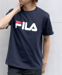 MARUKAWA(マルカワ)/【FILA】フィラ ロゴ 半袖Tシャツ/ネイビー