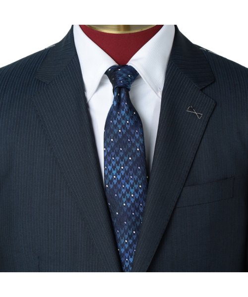 ハウンドトゥース柄ドットネクタイ メンズビギ Men S Bigi Magaseek