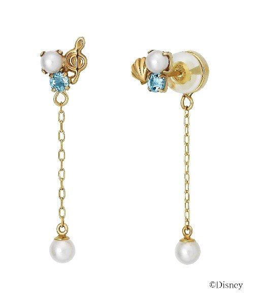 ディズニーコレクションジュエリー リトルマーメイド 2wayピアス Chorus 501974403 テイクアップ Take Up Magaseek