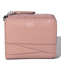  NINA NINA RICCI(ニナ・ニナ　リッチ)/二つ折りパース【ディエップパース】/ライトピンク