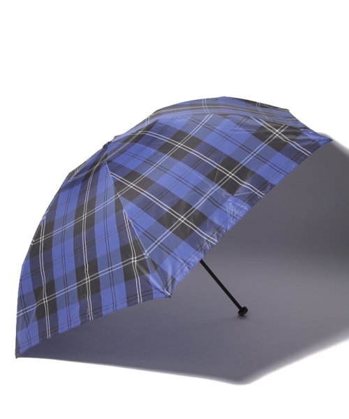 MACKINTOSH PHILOSOPHY(umbrella)(マッキントッシュフィロソフィー（傘）)/マッキントッシュフィロソフィー　UV　チェック　Barbrella/ネイビーブルー