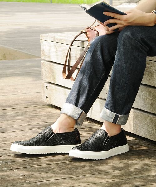 レザー スニーカー スリッポン メンズ その他のメンズ靴の人気商品 通販 価格比較 価格 Com
