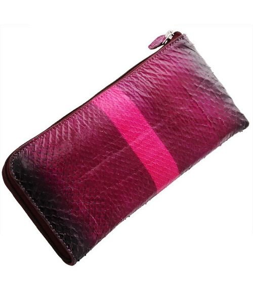 L字型 ファスナー 長財布 スペイン産 ダイヤモンド パイソン L字型 パイソン W1208976320(9295円)