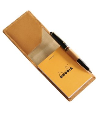 Jamale/[Jamale] 日本製 牛革レザー メモ カバー 縦型 RHODIA No.11/501990581