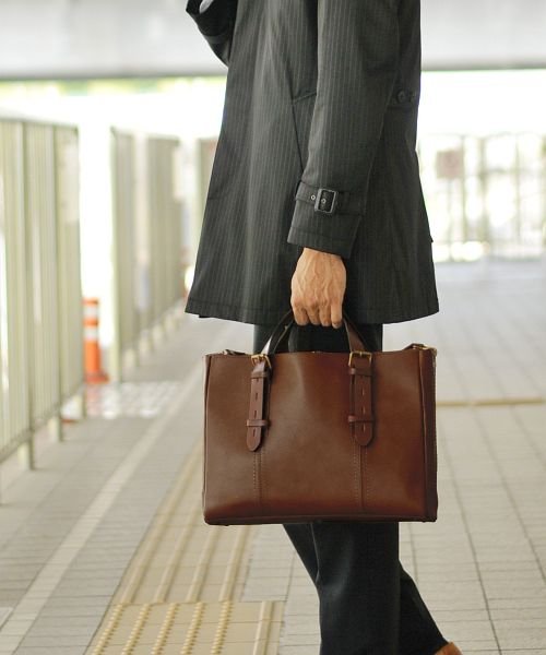 Haleine 日本製 本革牛革レザー ビジネスバッグ メンズ レディース アレンヌ Haleine Magaseek