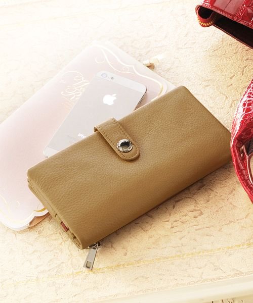 Haleine 牛革 本革レザー 長財布 スマホ財布 レディース メンズ アレンヌ Haleine Magaseek