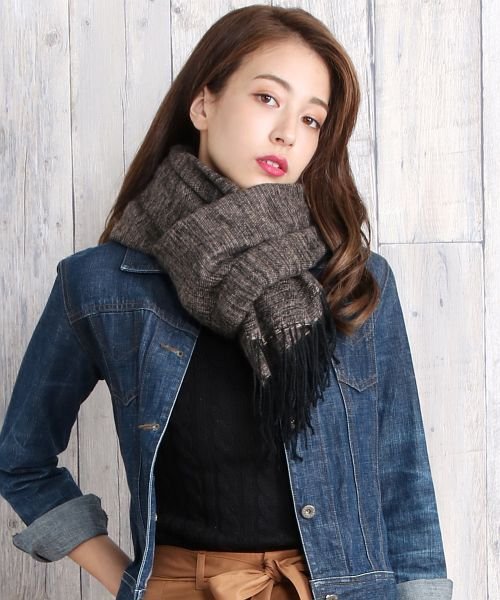 ミックスカラー 大判 マフラー ストール レディース サンキョウショウカイ Sankyoshokai Magaseek ミックスカラー 大判 マフラー ストール レディース サンキョウショウカイ Sankyoshokai Magaseek