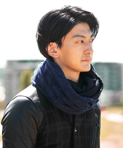 日本製 ニット スヌード メンズ レディース サンキョウショウカイ Sankyoshokai Magaseek