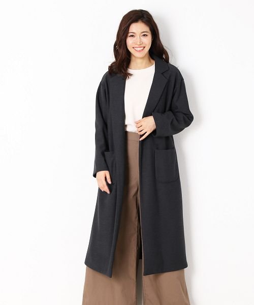 ロング コーディガン グレー サンキョウショウカイ Sankyoshokai Magaseek