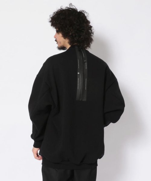 LHP(エルエイチピー)/Nilos/ニルズ/DOUBLE FACE BACK ZIP PULLOVER JACKET/660CUM5/BLACK