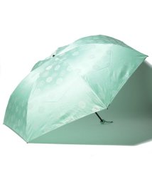 LANVIN Collection(umbrella)(ランバンコレクション（傘）)/LANVIN COLLECTION 婦人 ミニ傘 【大寸】 カチオンジャガード バラ/ミントグリーン