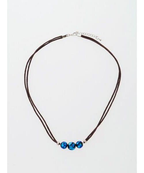 チャイハネ ほたる玉 3粒メンズネックレス チャイハネ Cayhane Magaseek