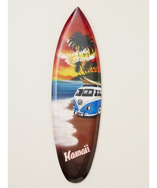 KAHIKO(カヒコ)/【kahiko】Hawaiian Signboard Waikiki Beach/パープル